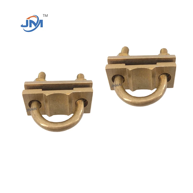 High-Quality Brass U-Type Grounding Clamp factory