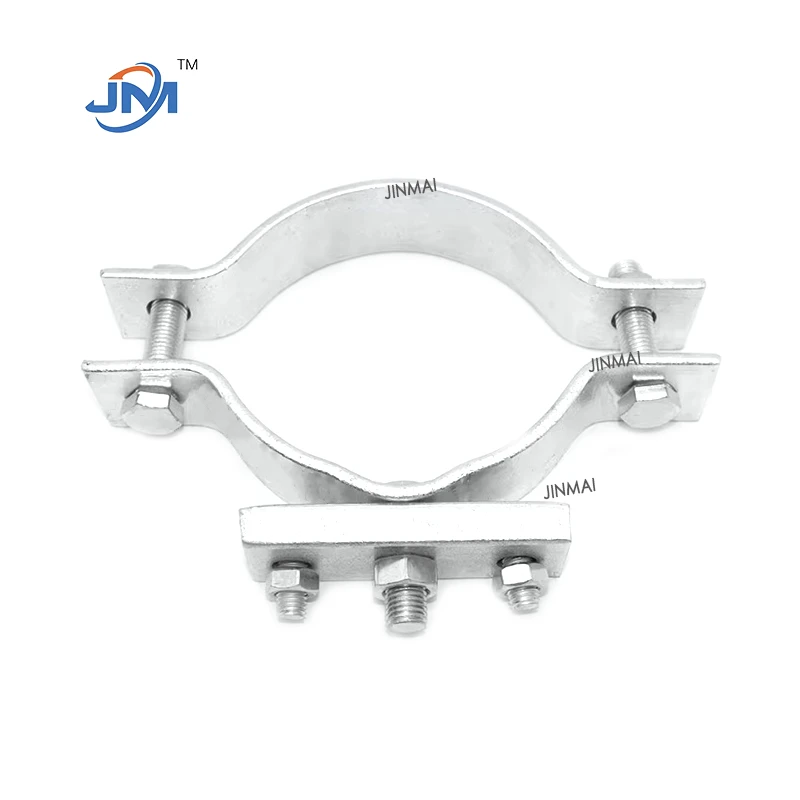 High-quality HDG Steel Clamps/pole Clips suppliers