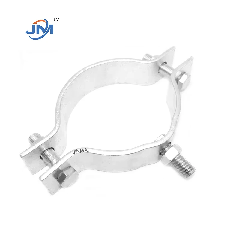 High-quality HDG Steel Clamps/pole Clips best