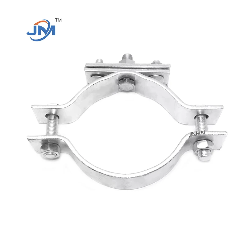 High-quality HDG Steel Clamps/pole Clips factory