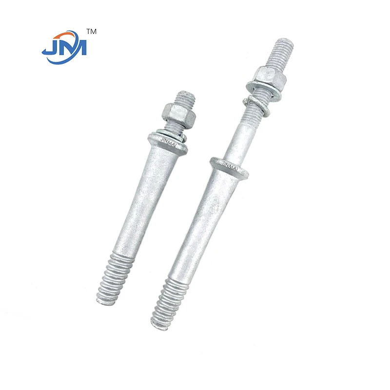 Hot-Dip Galvanizing Steel Pin/Insulator Spindle