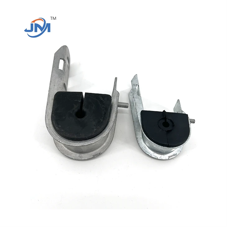 Issiq - lateral galvanizatsiyalangan jliq to'xtatib turish qisqichlari / reklama kabelini to'xtatib turish qisqichlari